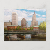 Stad - RI - Providence - The city of Providence Briefkaart (Voorkant)