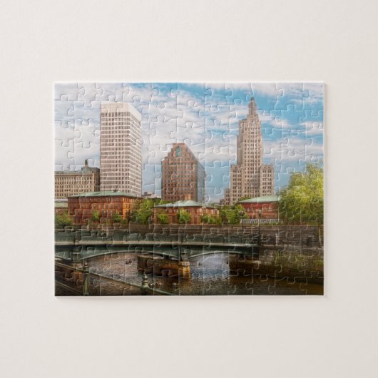 Stad - RI - Providence - The city of Providence Legpuzzel (Horizontaal)