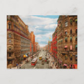 Stad - Rochester NY - Downtown Rochester 1904 Briefkaart (Voorkant)