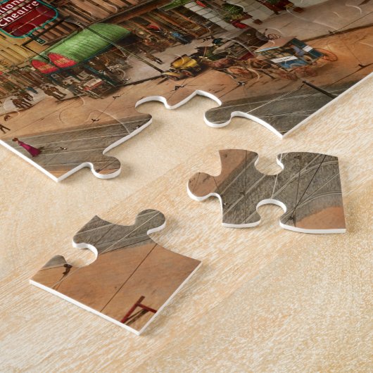 Stad - Rochester NY - Nationaal Theater 1908 Legpuzzel (Zijkant)