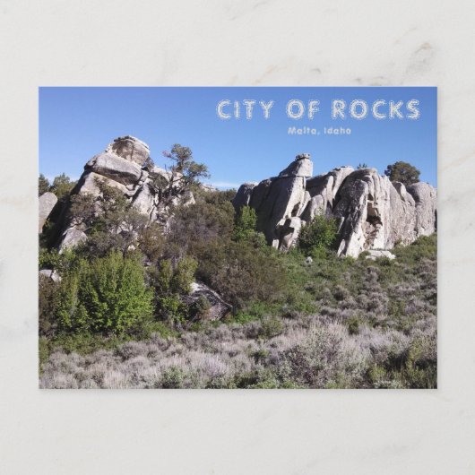 Stad Rocks National Preserve Post Card Briefkaart (Voorkant)