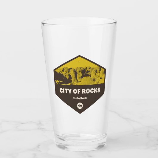 Stad Rocks State Park New Mexico Glas (Voorkant)