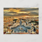 Stad Rome Briefkaart (Voorkant)