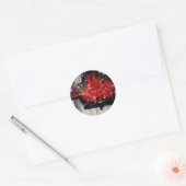 stad ronde sticker (Envelop)