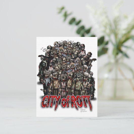 Stad Rott Merchandise Briefkaart (Staand voorkant)