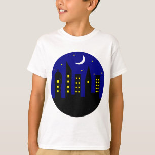 stad ' s nachts t-shirt