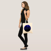 stad ' s nachts tote bag (Voorkant (model))