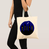 stad ' s nachts tote bag (Voorkant (product))