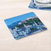 stad Salzburg, Oostenrijk Kartonnen Onderzetters (Schuin)