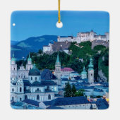 stad Salzburg, Oostenrijk Keramisch Ornament (Achterkant)