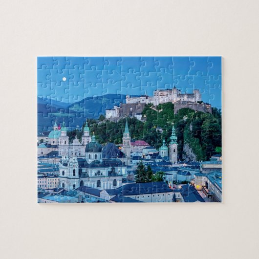 stad Salzburg, Oostenrijk Legpuzzel (Horizontaal)