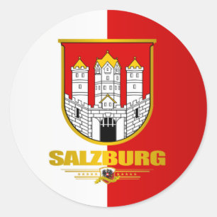 Stad Salzburg Ronde Sticker