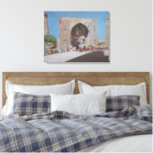Stad Samarkand (door Vasily Vereshchagin) Canvas Afdruk (Insitu (Slaapkamer))