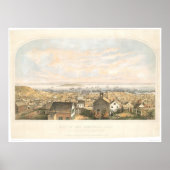 Stad San Francisco, CA. 1852 (1065A) Poster (Voorkant)