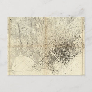 Stad San Francisco en de omgeving daarvan, Califor Briefkaart