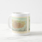 stad San Francisco Restored Map, 1878 Koffiemok (Voorkant links)