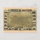 Stad San Jose Californië in 1901 Briefkaart (Voorkant)