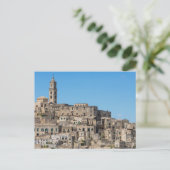 Stad Sassi di Matera in Italië Briefkaart (Staand voorkant)