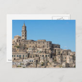 Stad Sassi di Matera in Italië Briefkaart (Voorkant / Achterkant)