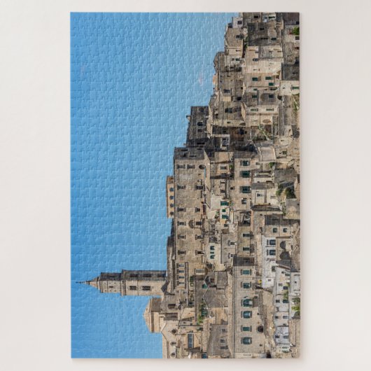 Stad Sassi di Matera in Italië Legpuzzel (Verticaal)