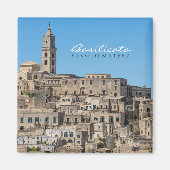 Stad Sassi di Matera in Italië Magneet (Voorkant)