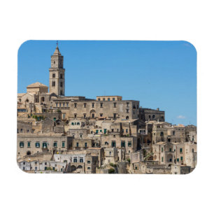 Stad Sassi di Matera in Italië Magneet