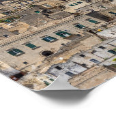 Stad Sassi di Matera in Italië Poster (Hoek)