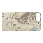 Stad Seattle en Environs Case-Mate iPhone Case (Achterkant (Horizontaal))