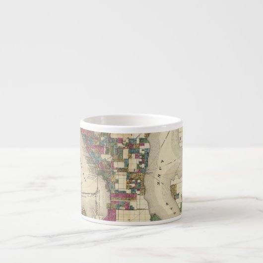 Stad Seattle en Environs Espresso Kop (Voorkant)