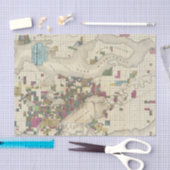 Stad Seattle en Environs Tissuepapier (Craft)