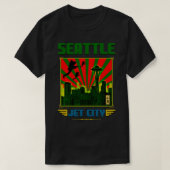 STAD SEATTLE JET T-SHIRT (Design voorkant)