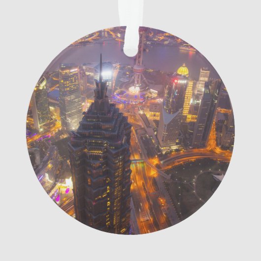 Stad Shanghai Ornament (achterkant)