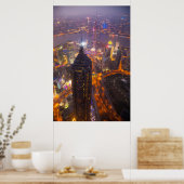 Stad Shanghai Poster (Keuken)