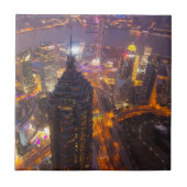 Stad Shanghai Tegeltje (Voorkant)