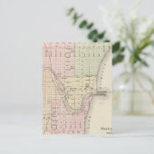 Stad Sheboygan, provinciezetel Sheboygan Co Briefkaart (Staand voorkant)