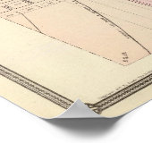 Stad Sheboygan, provinciezetel Sheboygan Co Poster (Hoek)