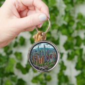 Stad Shenzhen Sleutelhanger (Hand)