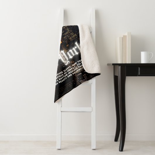 Stad Sherpa Deken (In situ)