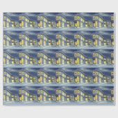 Stad Sidewalks Cadeaupapier (Vlak)
