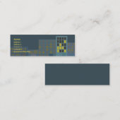 Stad - Skinny Mini Visitekaartje (Voorkant / Achterkant)