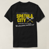  stad Spatula, verstoord T-shirt (Design voorkant)
