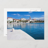 Stad Split in Kroatië Briefkaart (Voorkant / Achterkant)