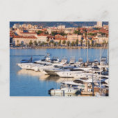 Stad Split in Kroatië op zonsondergang Briefkaart (Voorkant)