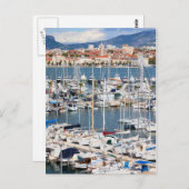 Stad Split Marina in Kroatië Briefkaart (Voorkant / Achterkant)