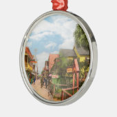 Stad - St Augustine Florida - Cozy Inn 1908 Metalen Ornament (Links)