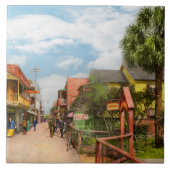 Stad - St Augustine Florida - Cozy Inn 1908 Tegeltje (Voorkant)