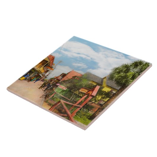 Stad - St Augustine Florida - Cozy Inn 1908 Tegeltje (Zijkant)