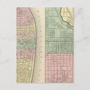 Stad St. Louis, Missouri City of Chicago Briefkaart