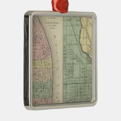 Stad St. Louis, Missouri City of Chicago Metalen Ornament (Rechts)