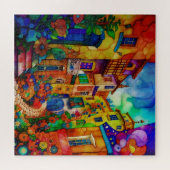 Stad Straat Puzzel (Horizontaal)